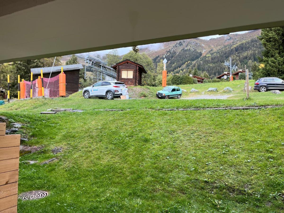 Magnifique Studio Ski In-Ski Out - Pas De Parking Hiver Verbier Exterior foto